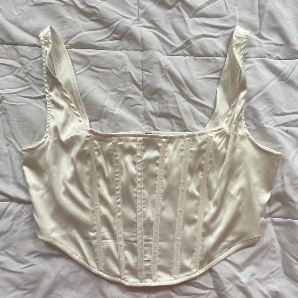 Satin Corset Blouse